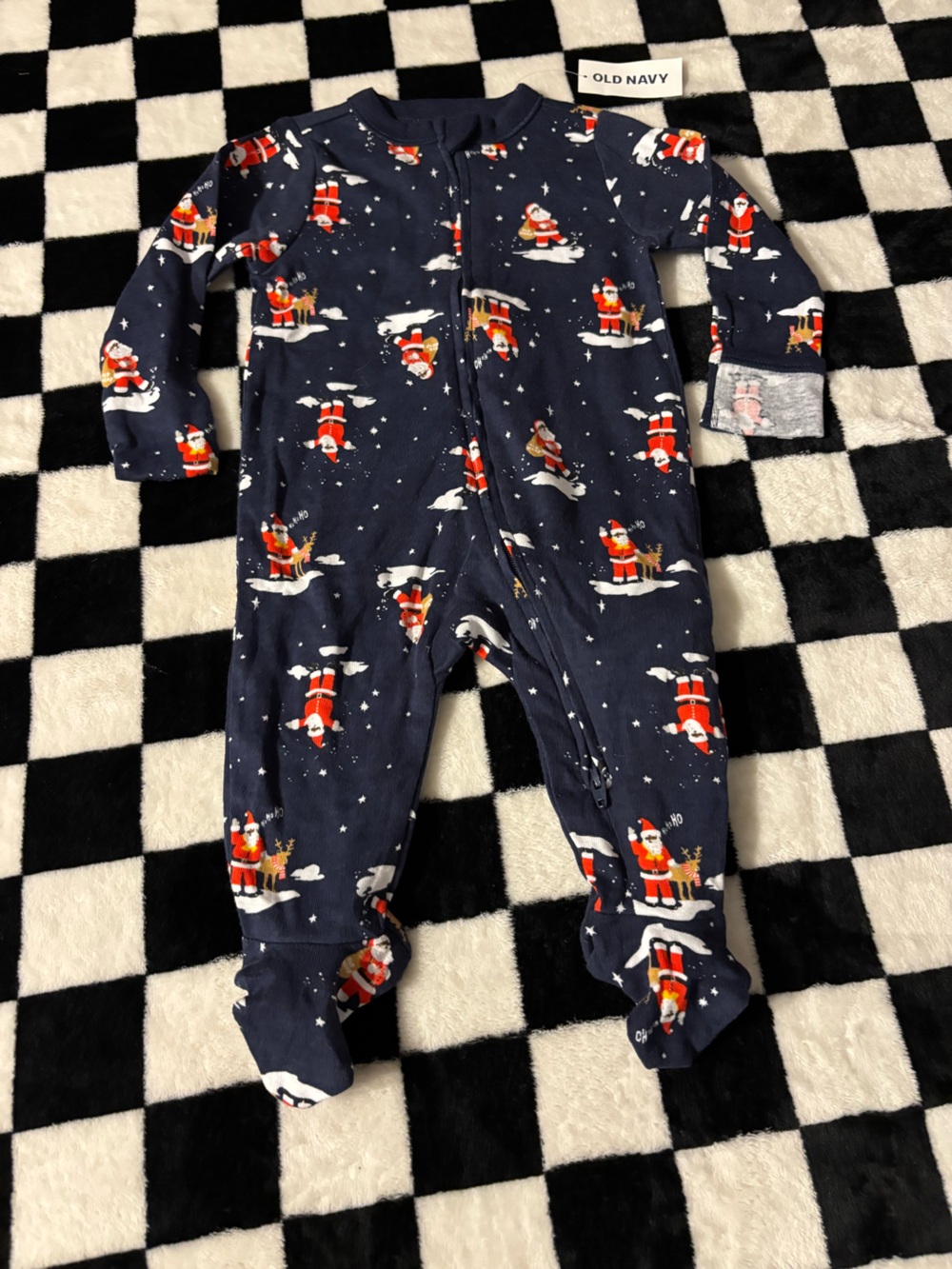 NWT 3/6 month Christmas old navy sleeper